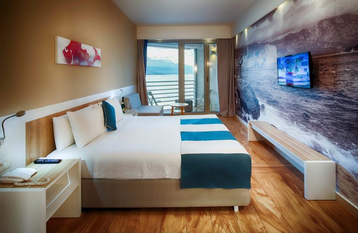 Hotel Delfin: Double room with sea view