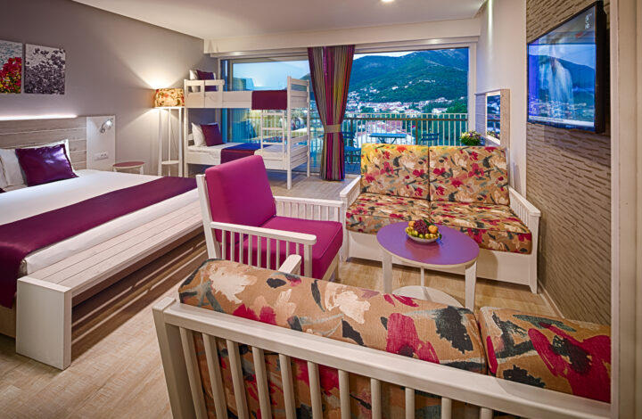 Hotel Park: Porodična soba s pogledom na more